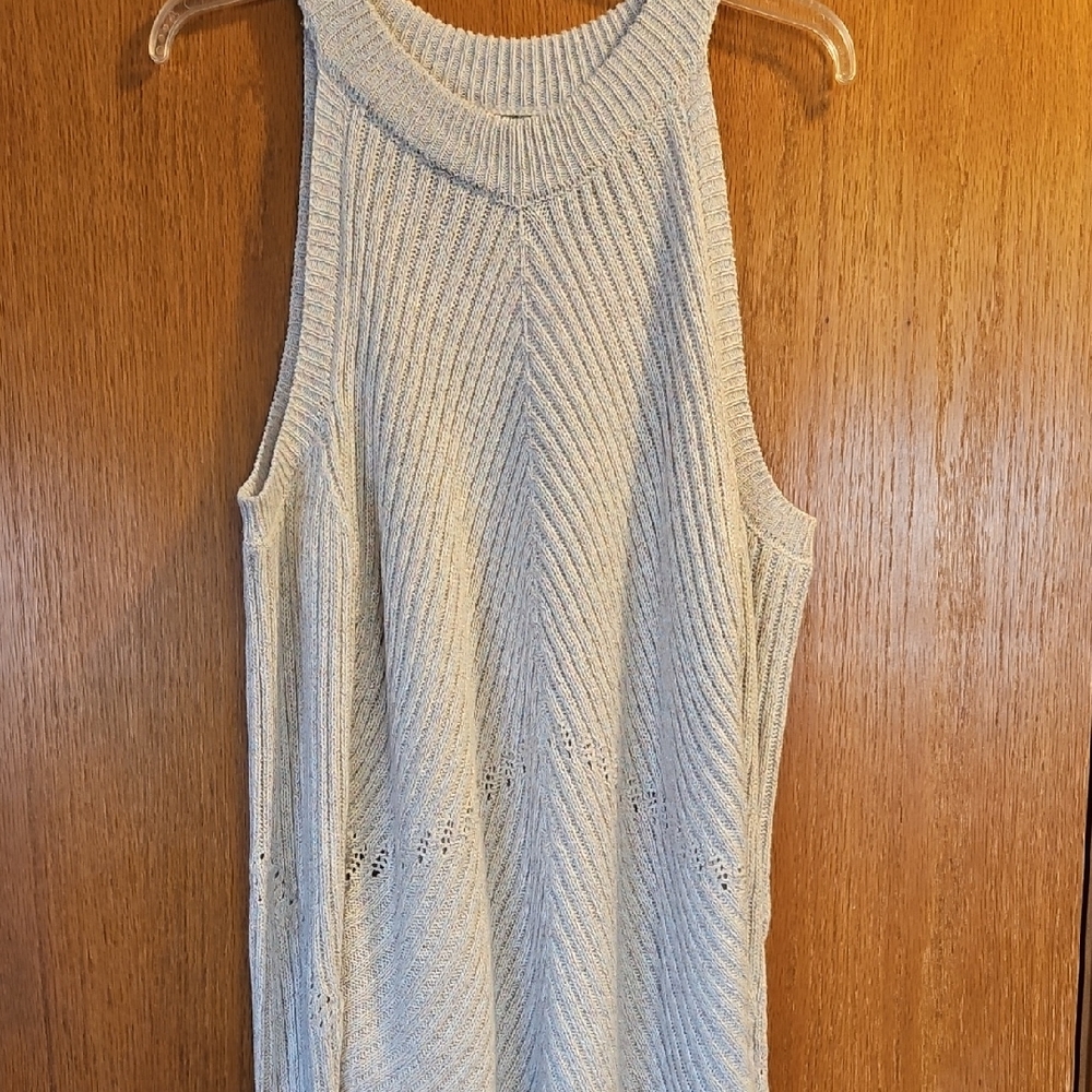 New York & Co Multicolor Top, Open Shoulder Style